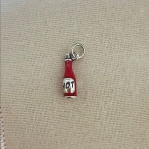 Retired, hot sauce charm by James Avery